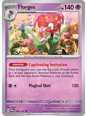 Florges - 088/167 - Uncommon