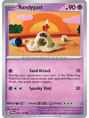 Sandygast - 091/167 - Common