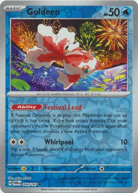 Goldeen - 044/167 - Common - TWM 