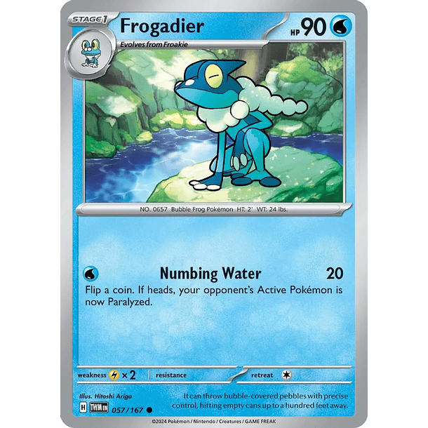 Frogadier - 057/167 - Common 1