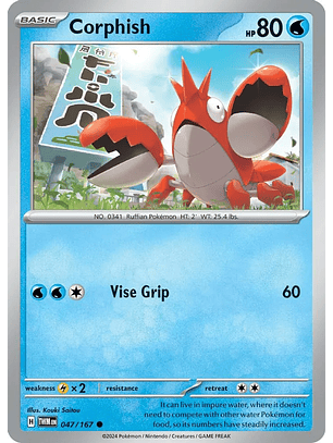 Corphish - 047/167 - Common