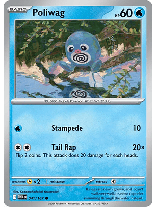 Poliwag - 041/167 - Common