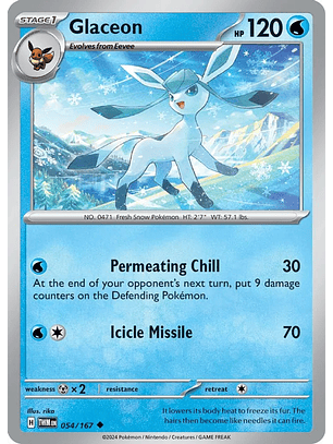 Glaceon - 054/167 - Uncommon - TWM