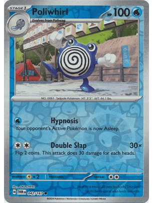 Poliwhirl - 042/167 - Common