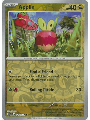 Applin - 126/167 - Common - TWM 