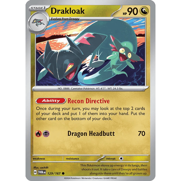 Drakloak - 129/167 - Common