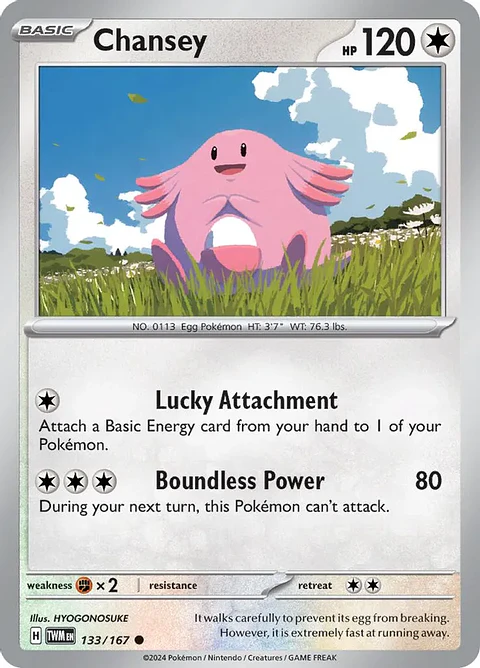 Chansey - 133/167 - Common - TWM 