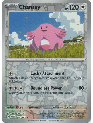Chansey - 133/167 - Common - TWM 