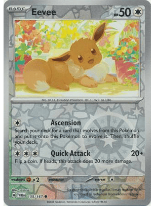 Eevee - 135/167 - Common - TWM