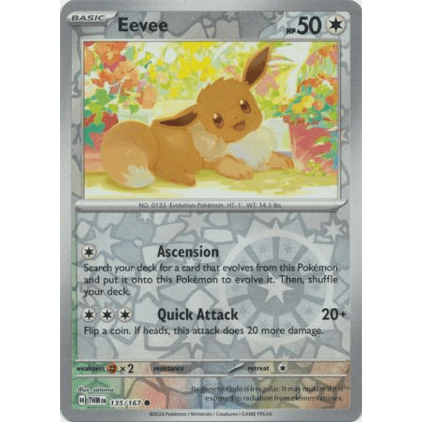 Eevee - 135/167 - Common 2