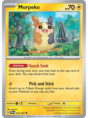 Morpeko - 072/167 - Uncommon