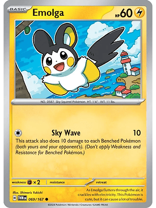 Emolga - 069/167 - Common