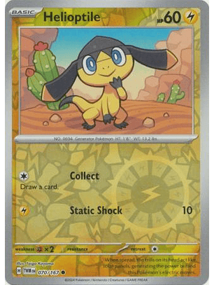 Helioptile - 070/167 - Common