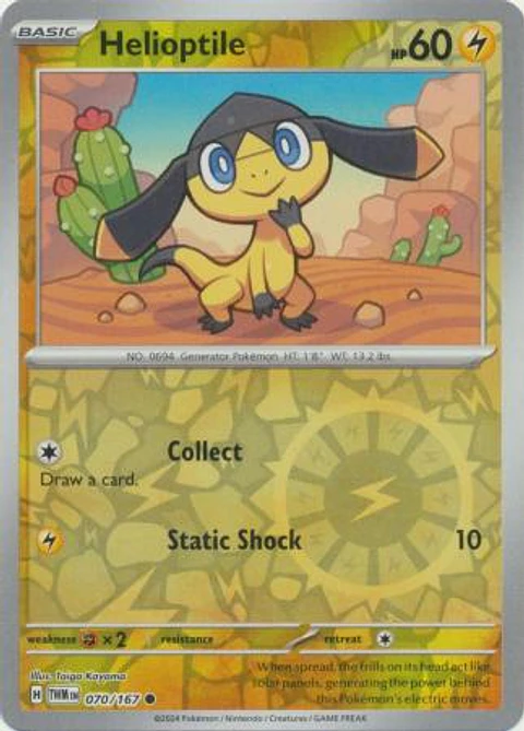 Helioptile - 070/167 - Common
