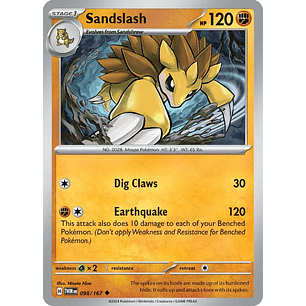 Sandslash - 098/167 - Uncommon