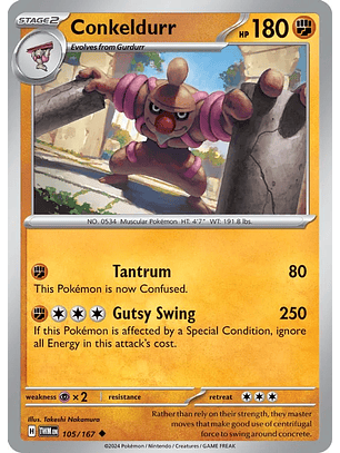 Conkeldurr - 105/167 - Uncommon - TWM