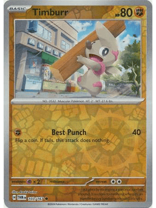 Timburr - 103/167 - Common - TWM