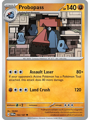 Probopass - 102/167 - Uncommon - TWM