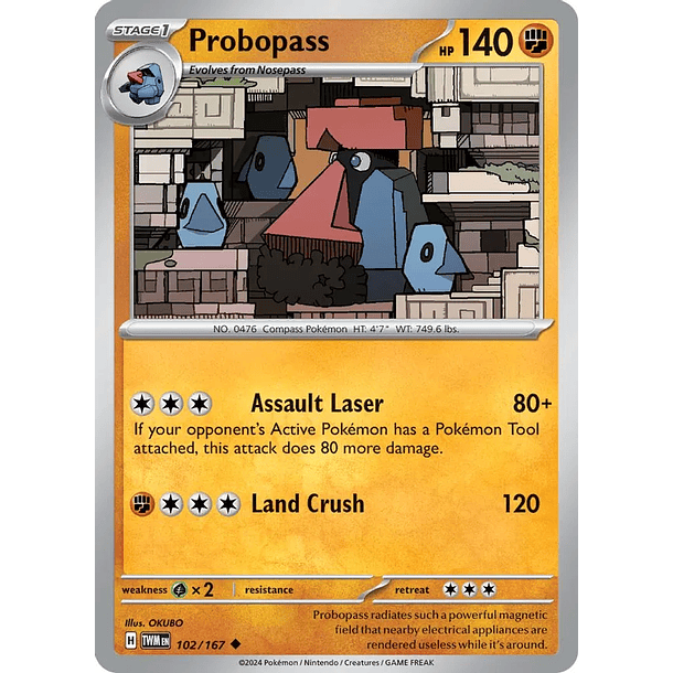 Probopass - 102/167 - Uncommon
