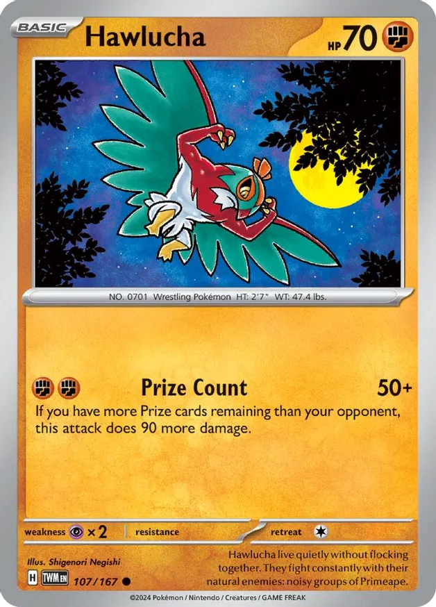 Hawlucha - 107/167 - Common 1