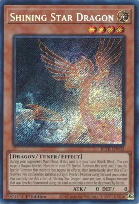 Shining Star Dragon - BLTR-EN002 - Secret Rare
