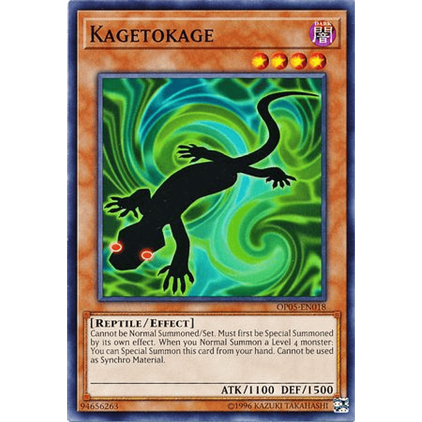 Kagetokage - OP05-EN018 - Common (español)