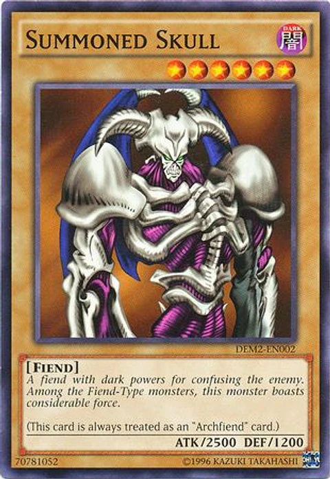 Summoned Skull - DEM2-EN002 - Common 