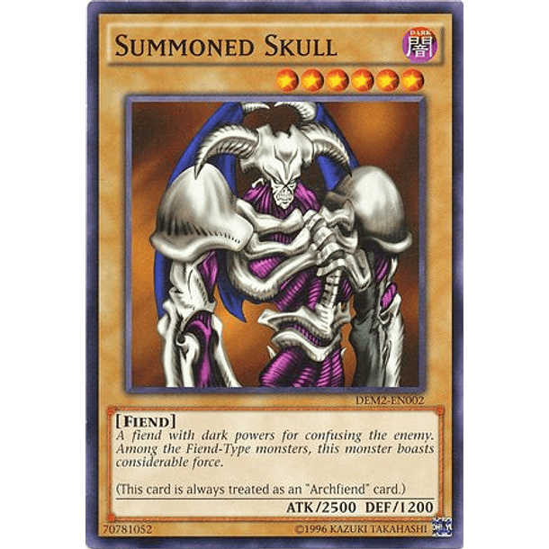 Summoned Skull - DEM2-EN002 - Common 