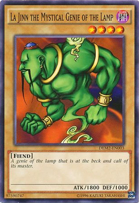 La Jinn the Mystical Genie of the Lamp - DEM2-EN003 - Common 
