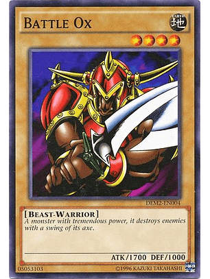 Battle Ox - DEM2-EN004 - Common 