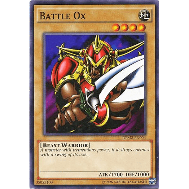 Battle Ox - DEM2-EN004 - Common 