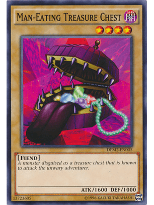 Man-Eating Treasure Chest - DEM2-EN005 