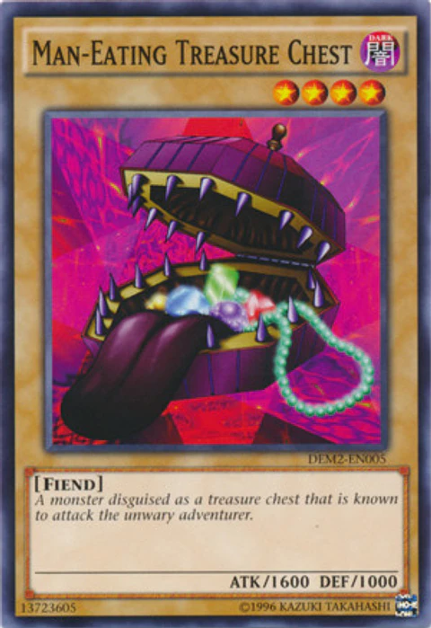 Man-Eating Treasure Chest - DEM2-EN005 