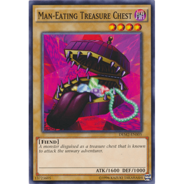 Man-Eating Treasure Chest - DEM2-EN005 