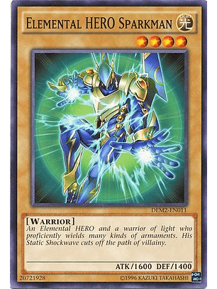 Elemental HERO Sparkman - DEM2-EN011 - Commonn