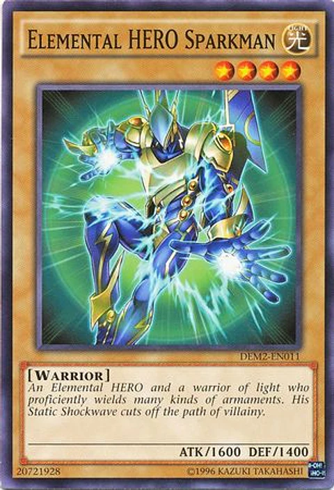Elemental HERO Sparkman - DEM2-EN011 - Commonn