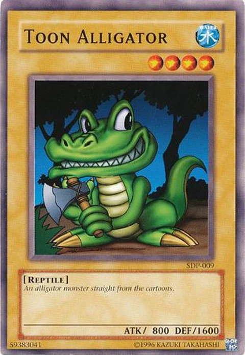 Toon Alligator - SDP-009 - Common