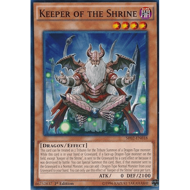 Keeper of the Shrine - SR02-EN018 - Common 