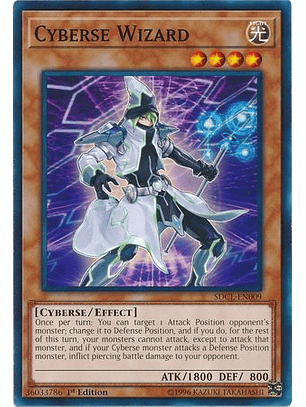 Cyberse Wizard - SDCL-EN009 - Common