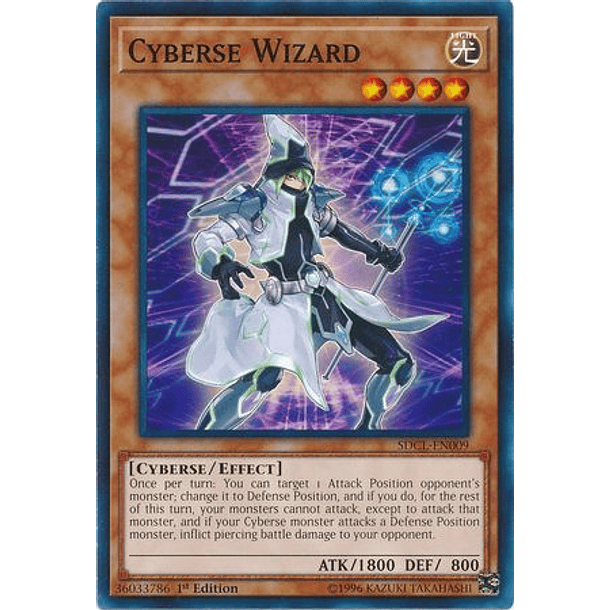 Cyberse Wizard - SDCL-EN009 - Common