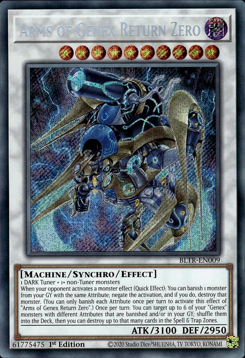 Arms of Genex Return Zero - BLTR-EN009 - Secret Rare