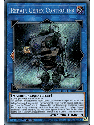 Repair Genex Controller - BLTR-EN010 - Secret Rare