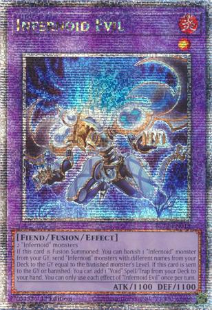 Infernoid Evil - BLTR-EN013 - Quarter Century Secret Rare 1