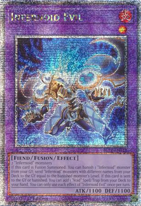 Infernoid Evil - BLTR-EN013 - Quarter Century Secret Rare