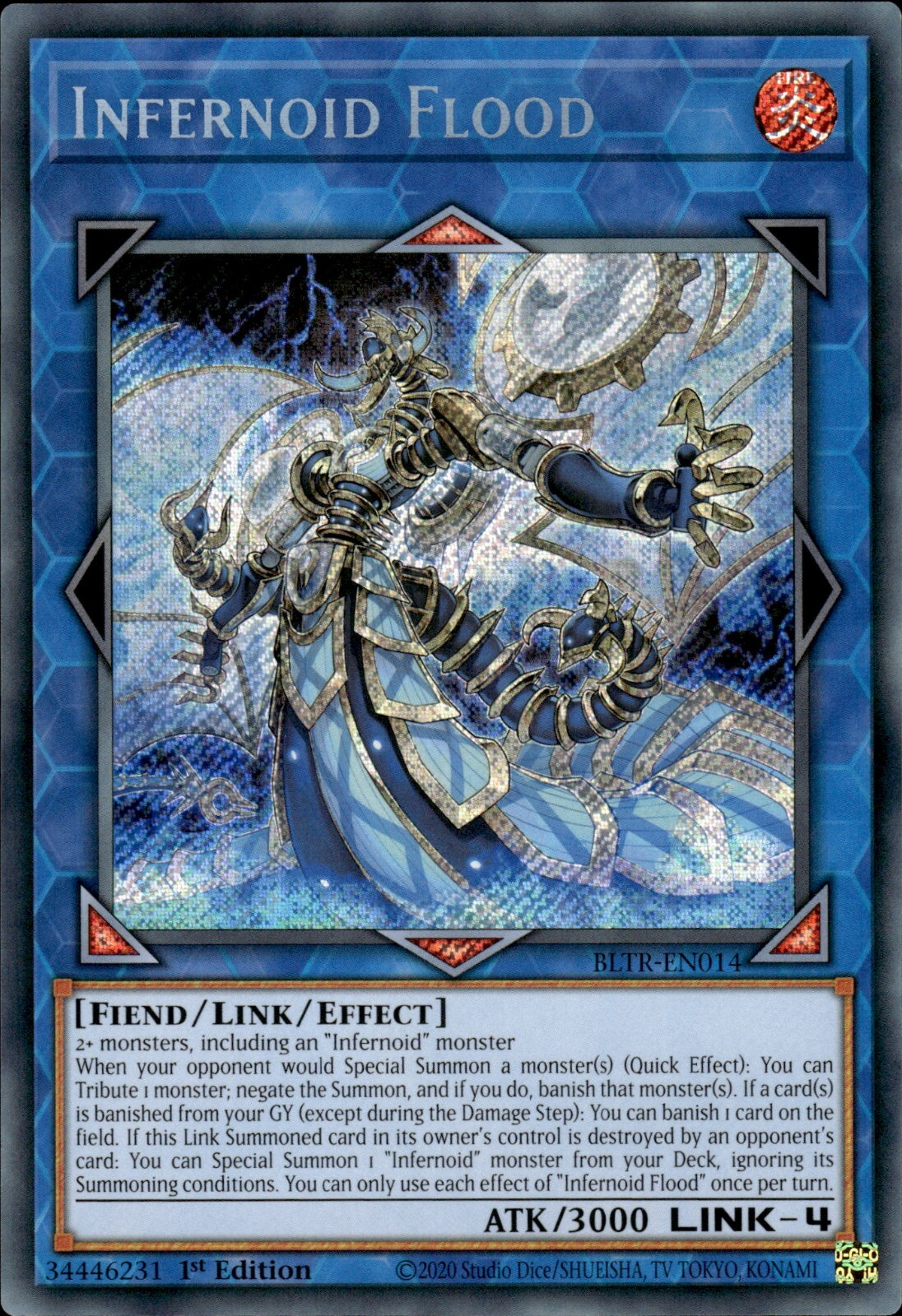 Infernoid Flood - BLTR-EN014 - Secret Rare 1
