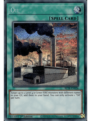 Oil - BLTR-EN026 - Secret Rare