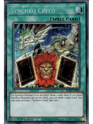 Synchro Creed - BLTR-EN029 - Secret Rare