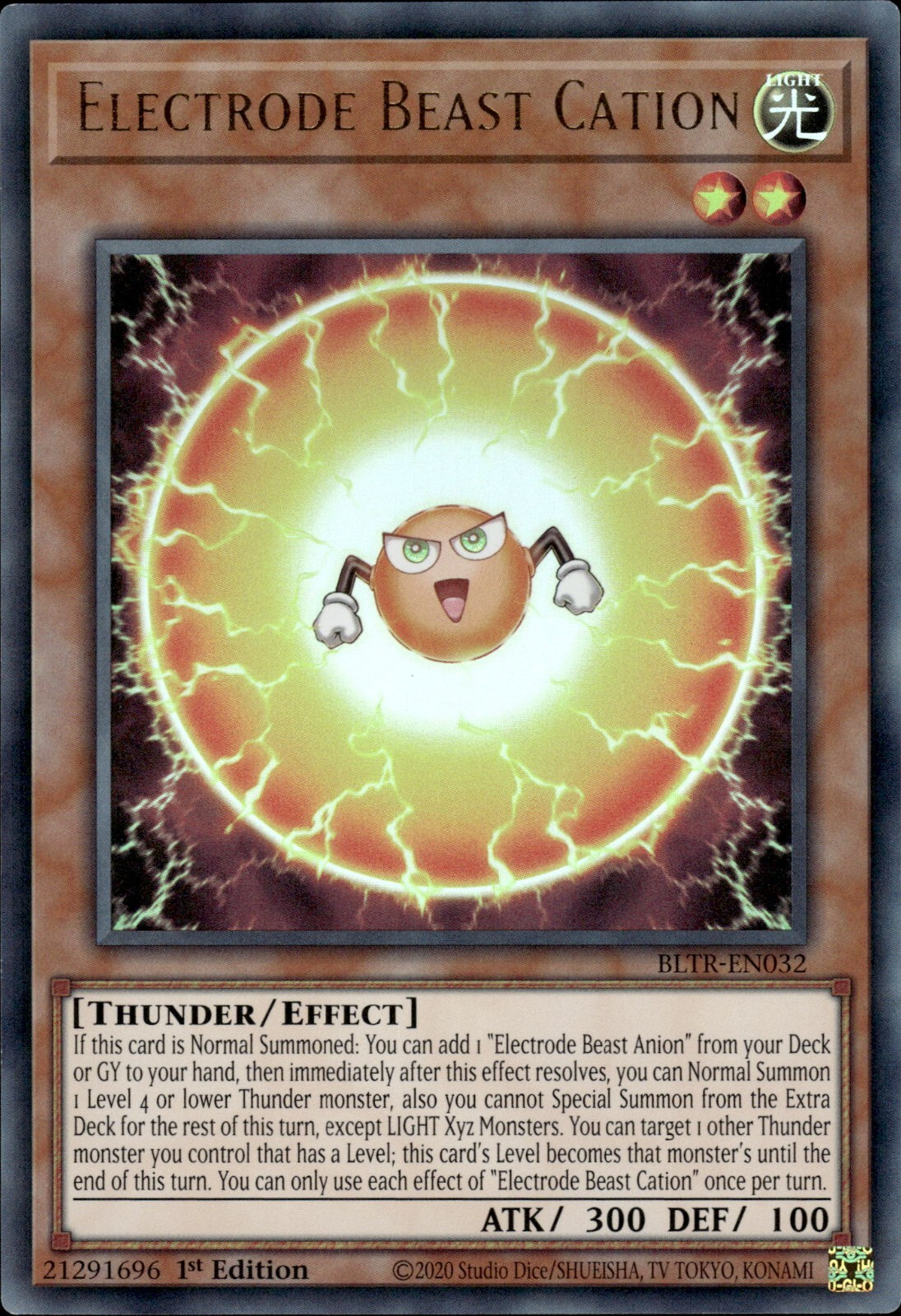 Electrode Beast Cation - BLTR-EN032 - Ultra Rare 1