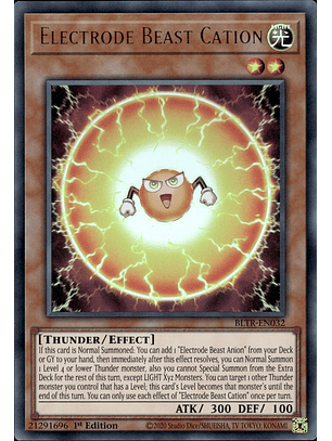 Electrode Beast Cation - BLTR-EN032 - Ultra Rare