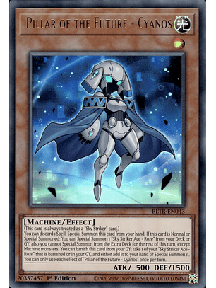 Pillar of the Future - Cyanos - BLTR-EN043 - Ultra Rare